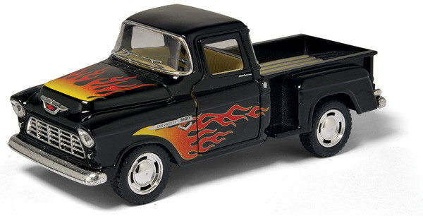 Металева машинка Kinsmart Chevy Stepside Pickup 1955 KT5330WF