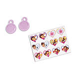 Набір одягу та аксесуарів для ляльки Dora від Fisher Price! Наклейки 12 шт.! Оригінал!, фото 3