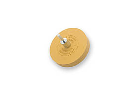 Круг для зняття двостороннього скотчу - Flexipads Tape Erazer Wheel 88 мм (3.5") жовтий (TE300)