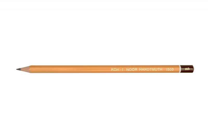 Олівець чорнографітний Koh-I-Noor 1500, 8B