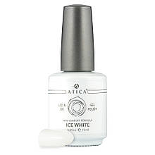 Гель-лак Atica Ice White 01, 15 мл