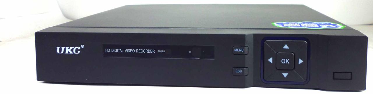 Відеореєстратор гібридний UKC DVR 1204 AHD 4ch, фото 1