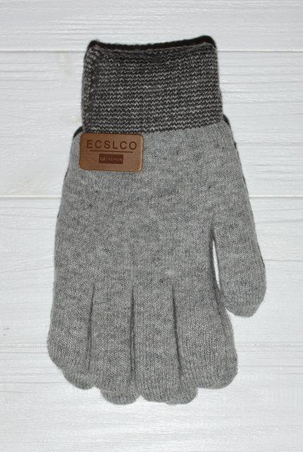 Детские теплые красивые вязанные перчатки рукавички. - фото 2 - id-p596387043