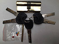 Латунный секрет с лазерным ключём (Computer key) C 60mm 30/30 SN ключ/ключ.