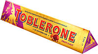 Молочный шоколад Toblerone c изюмом, нугой из меда и миндаля , 100 гр