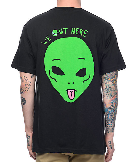 Мега Футболка чоловіча з прінтом RipNDip Out Here We