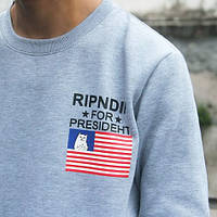 Свитшот с принтом RipNDip for Presideht