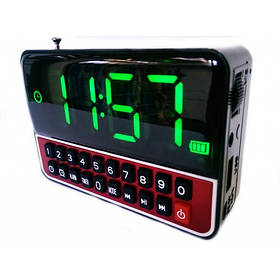 Годинник-акустика SPS WS 1513 + Clock bluetooth