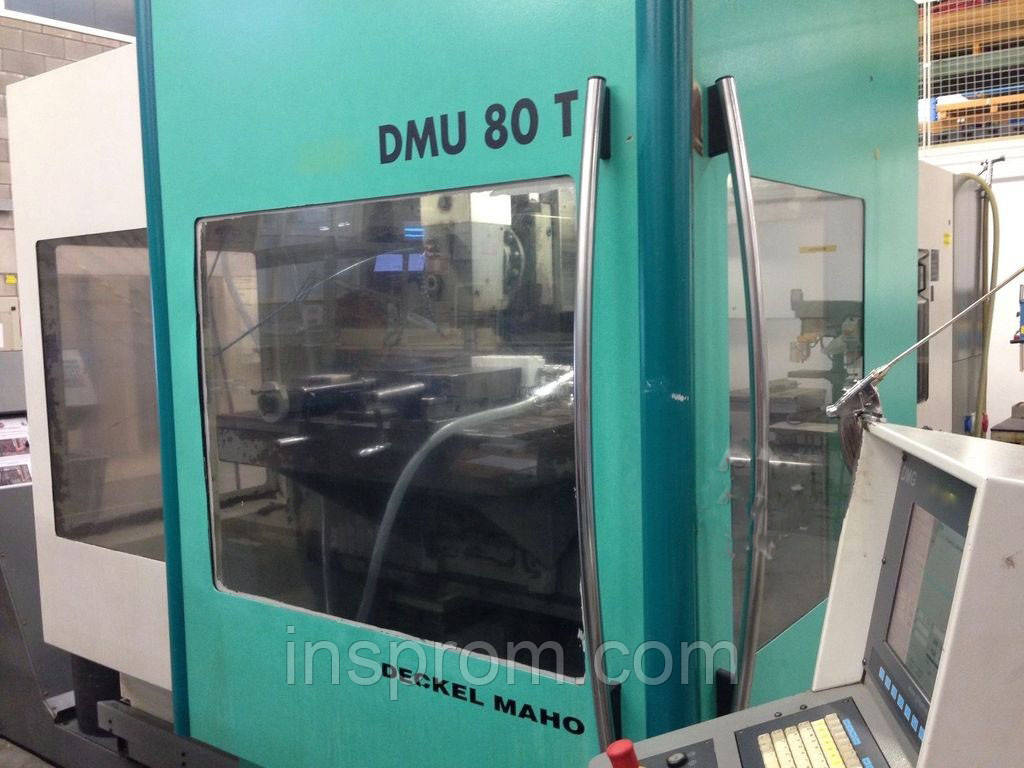 Вертикальний фрезерний обробний центр з ЧПУ DECKEL MAHO DMU 80 T