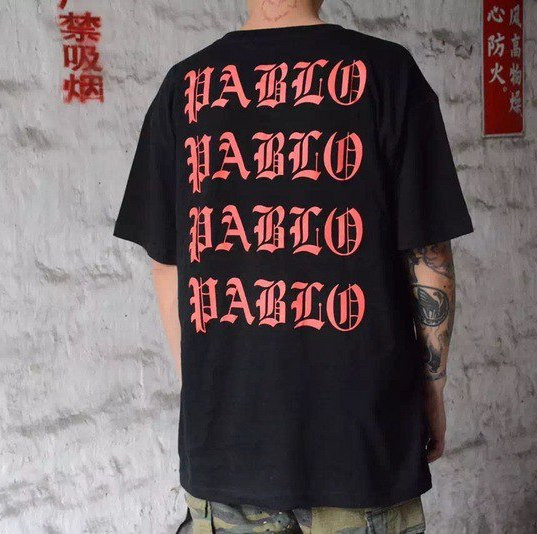Футболка I FEEL LIKE PABLO Чоловіча black XS