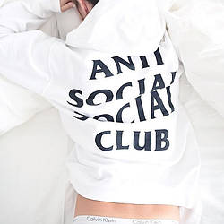 Толстовка з принтом "Antisocial Social Club" | Худі жіноча XS