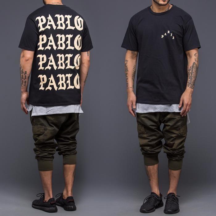 Футболка з прінтом I FEEL LIKE PABLO Чоловіча XS, фото 1