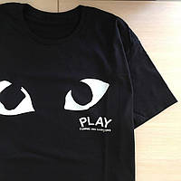 Футболка COMME DES GARCONS PLAY Ayes. Наши фотографии. Реальные бирки. 1-2 дня и вкусняшка у тебя. XS