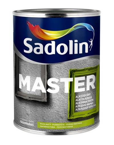 Краска по дереву и металлу Sadolin MASTER 90 (глянцевая) 1л - фото 1 - id-p596504813