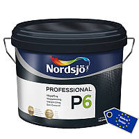 Матова фарба для стін і стелі Sadolin Nordsjo Professional P6 10 л