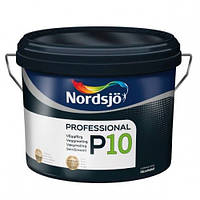 Матовая краска для стен и потолка Sadolin Nordsjo Professional P10 10л