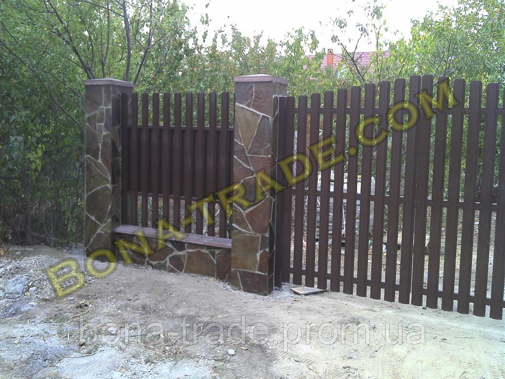 Штакет металлический: продажа, купить в Киеве и Украине, купить штакет ...