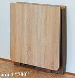 Стіл-книжка вузький (Континент) 1400х700х760 мм (90х700х750), фото 4