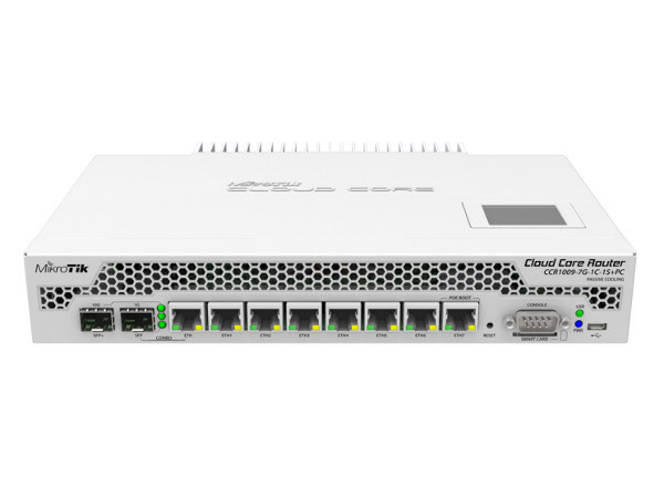 Маршрутизатор MikroTik CCR1009-7G-1C-1S+PC