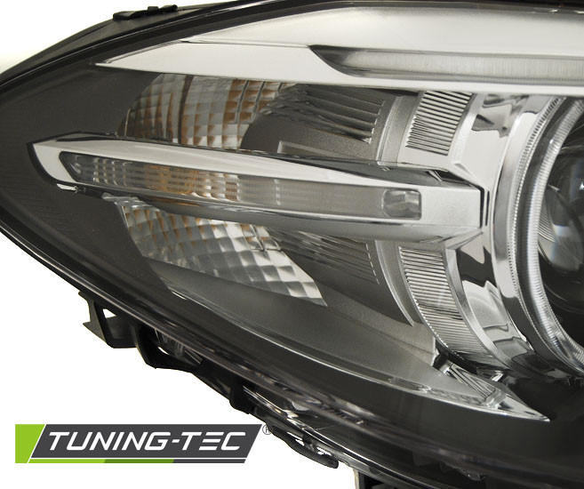 Передние фары BMW F10 (10-13) тюнинг Led оптика стиль рестайл - фото 2 - id-p596657917