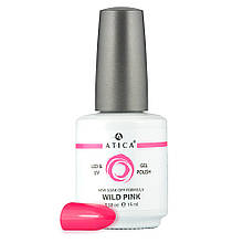 Гель-лак Atica Wild Pink 04, 15 мл