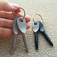 Брелок отвертка для ключей: крестовая и плоская!