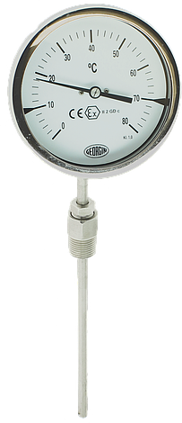 Біметалевий промисловий термометр Т7000, фото 2
