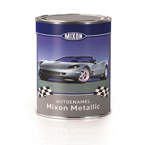 Автомобільна емаль металік Mixon Metallic. Червоний рубін. 1 л