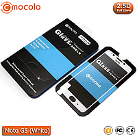 Захисне скло Mocolo Moto G5 (White)