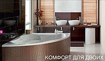 Кутова акрилова ванна Cersanit Venus 1500х1500х450, фото 3