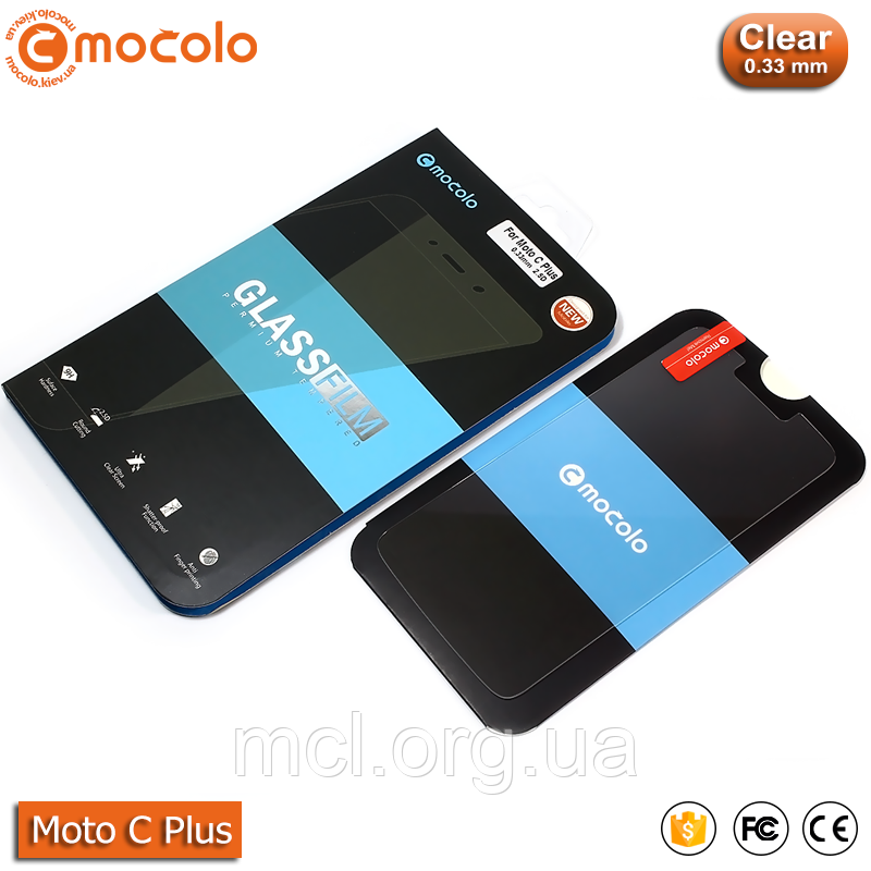 Захисне скло Mocolo Moto C Plus