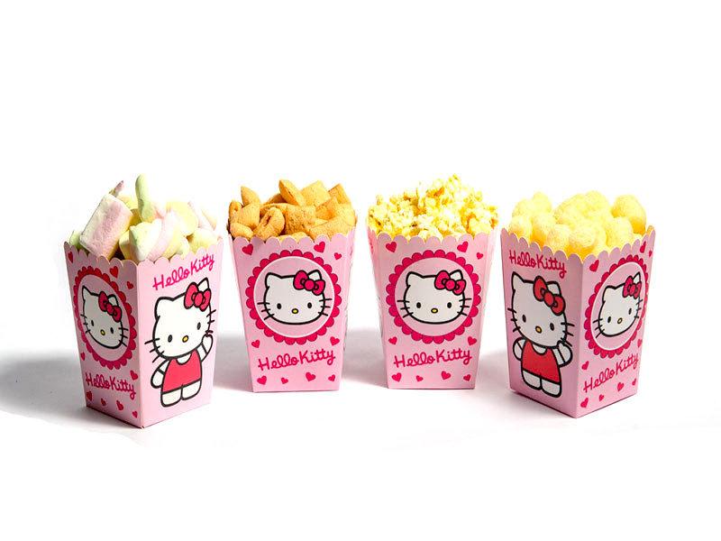Коробки для попкорну "Hello Kitty" В пак. 5 шт., фото 1
