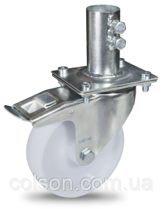 Колісні опори з колесами з поліаміду