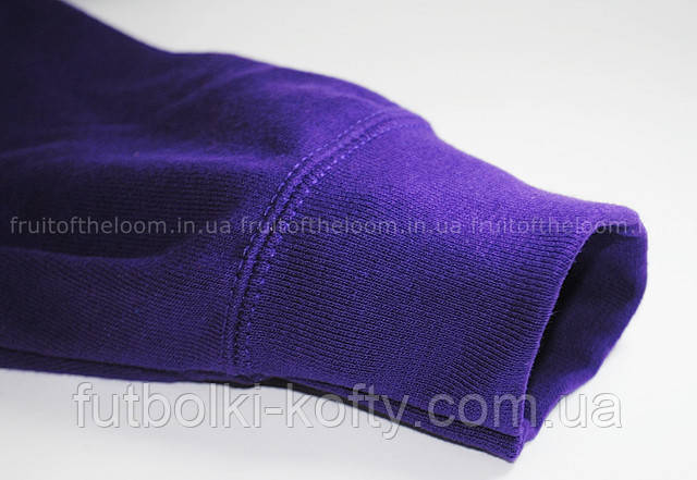 Фиолетовая мужская лёгкая толстовка с капюшоном