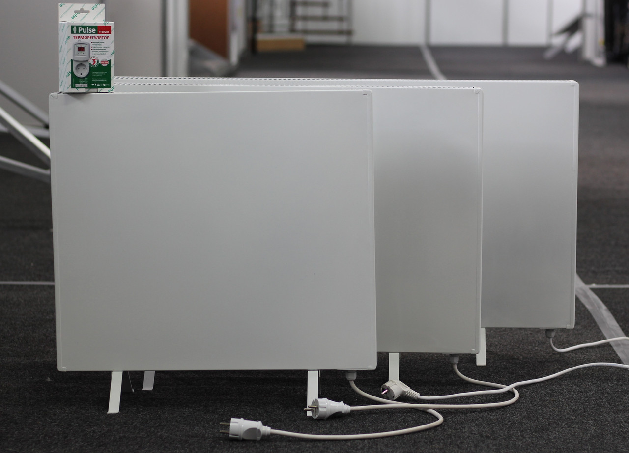 Тепловая электрическая панель Pulse 650 (1000mm) + терморегулятор ...