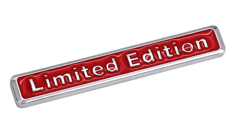 3D емблема Limited Edition червона