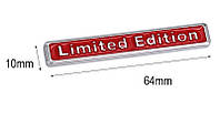 3D емблема Limited Edition червона, фото 3