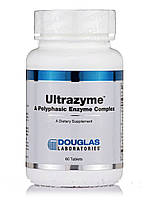 Ультрафермент, Ultrazyme, Douglas Laboratories, 60 таблеток