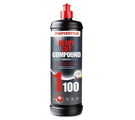 Полировальная паста абразивная под шерстяной круг - Menzerna Heavy Cut Compound 1100 1 л. (81289.53.00), фото 2