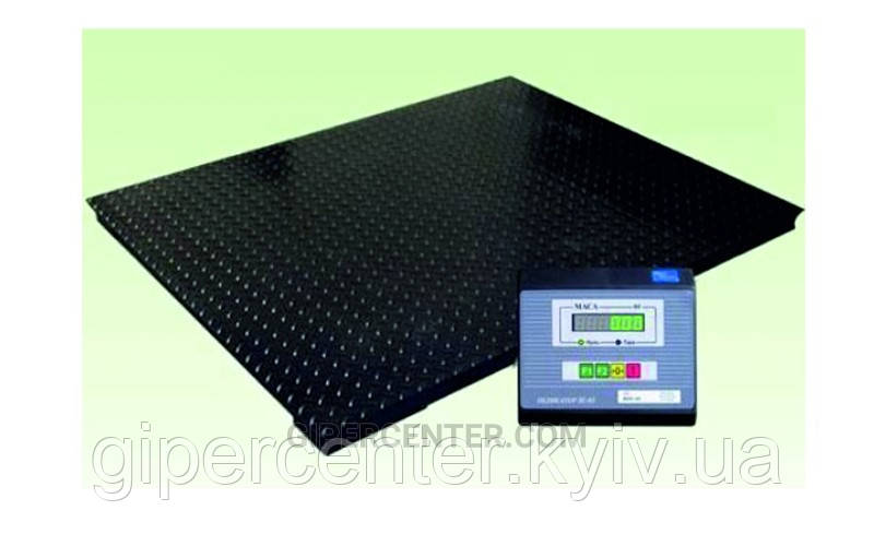 Ваги платформні Промприлад ВН-2000-4 до 2000 кг (2000х3000 мм), дискретність 500 г