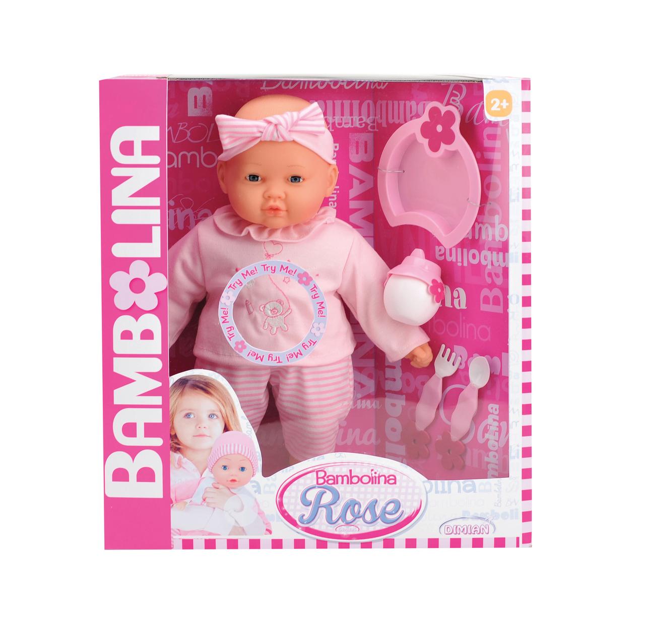 Мовець лялька Bambolina Троянда озвуч. укр. яз. 38 див. Bambolina BD360UA