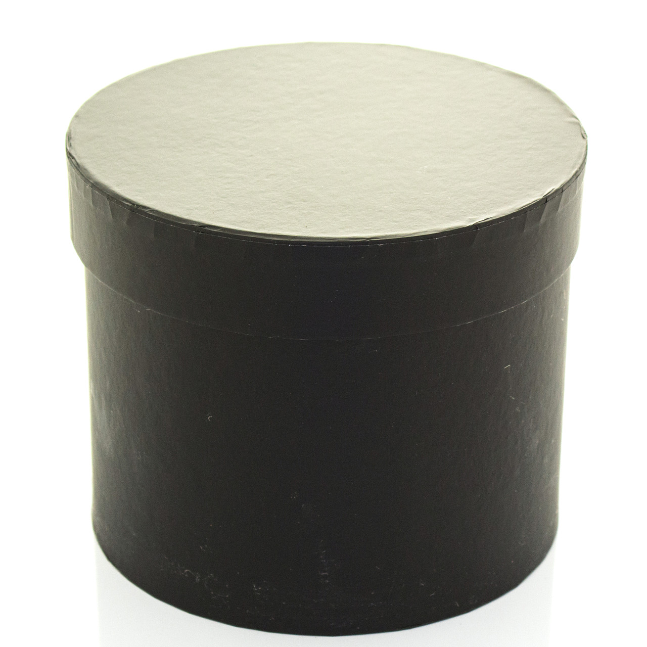 Подарочная коробка круглая черная 16 x 13 см - фото 1 - id-p59721284