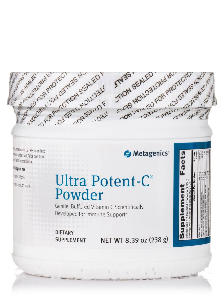 Купити Ультра ПотужнийC Порошок, Ultra PotentC Powder, Metagenics, 8.
