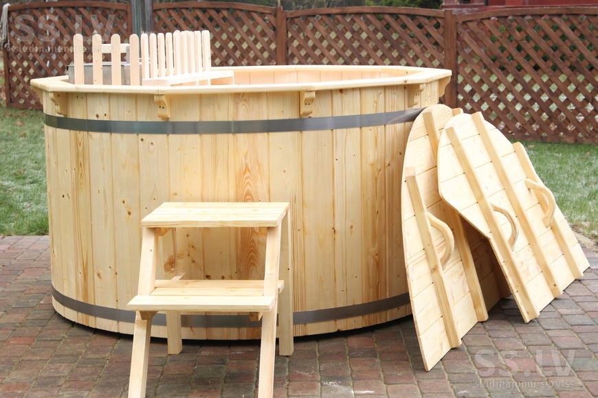 Купель для сауни та лазні з ясена, фото 1