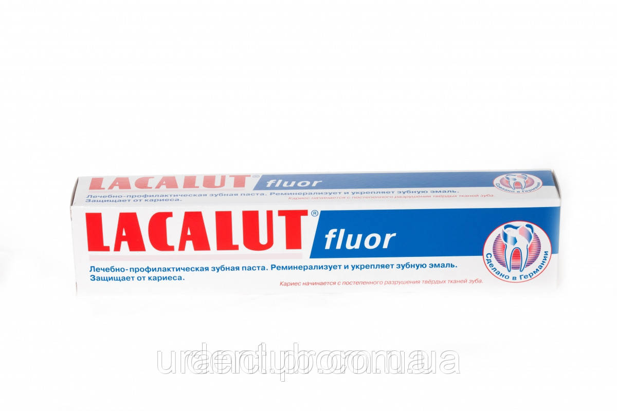 Зубная паста LACALUT fluor (Лакалут фтор) 75 мл - фото 2 - id-p42401175