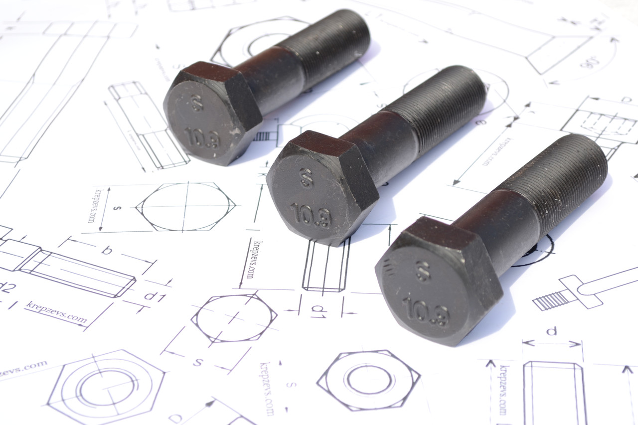 Болт М12 ГОСТ 7805-70 клас міцності 10.9