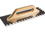 Напівтерок неіржавкий MaaN 480 мм 130 мм зубці 12 на 12 мм