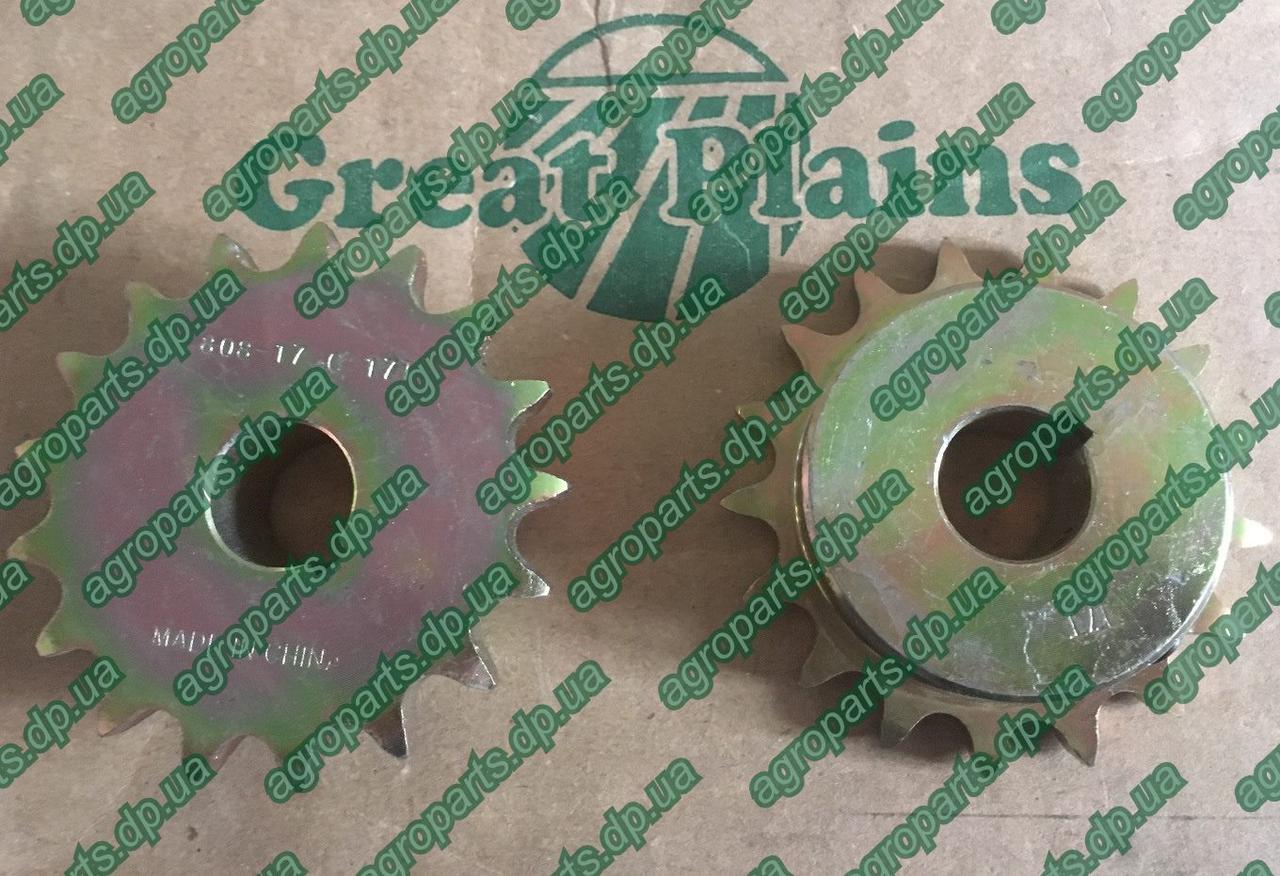 Зірочка 808-170С SPROCKET z17 Great Plains зірочка 123-569D вала добрив 808-170с Грейт Плейнз