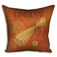 Подушка габардинова з принтом Linguini 40x40 (4P_PW023)
