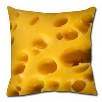 Подушка з принтом габардинова Cир 50x50 (5P_DP004)